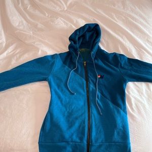Aviator Nation Color Block Zip-Up Hoodie